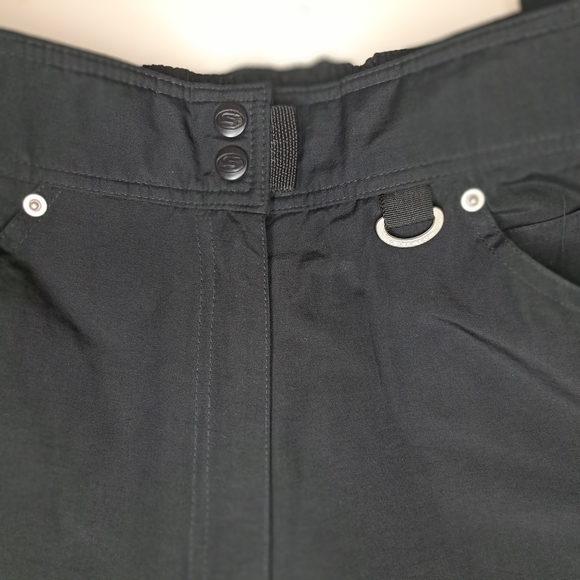 Slalom Women's Black Snowpants Size Small #74 - Picture 6 of 12